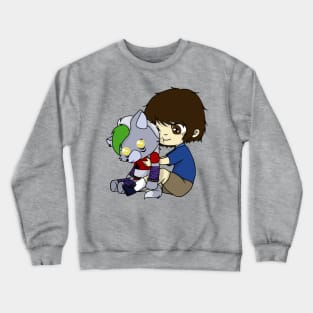 FNAF security breach (gregory and roxanne plush) Crewneck Sweatshirt